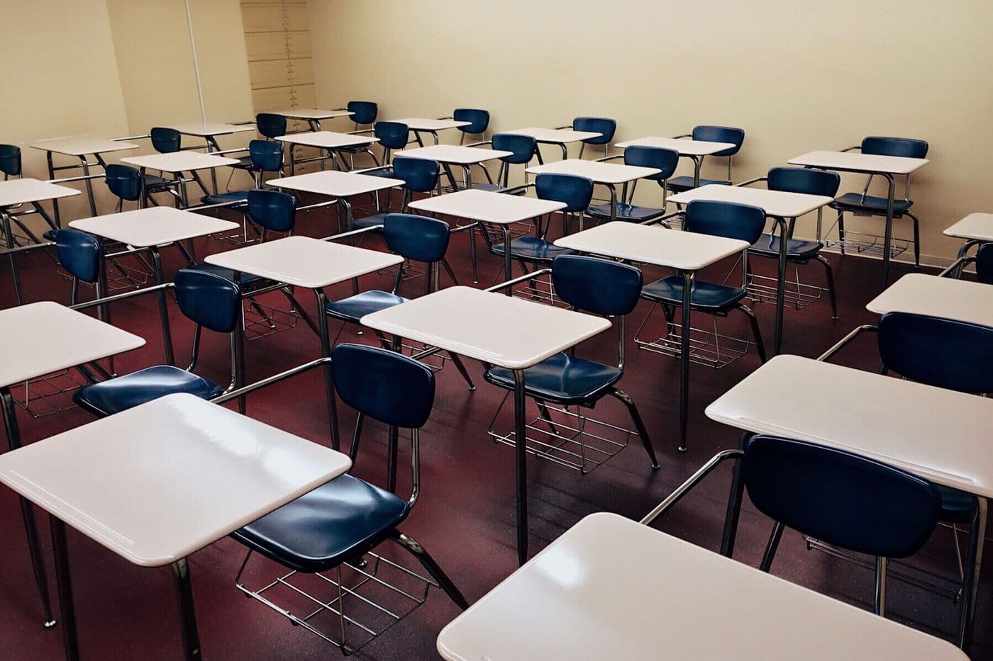 A classroom at Saurabh Group of College, Gadu