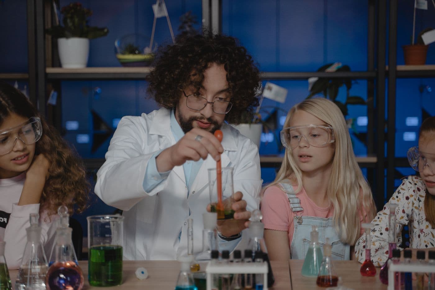 Science practical session
